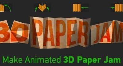 3D Paper Jam 1.2 Plug-in for After Effects