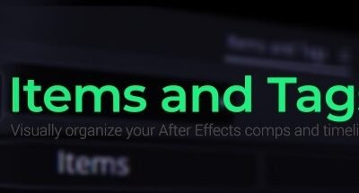 Items And Tags v1.2 For After Effect
