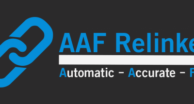AAF Relinker v1.2 Script For After Effect