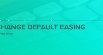 Change Default Easing v1.0 Script For After Effect