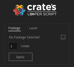 Crates Looper Script For After Effect