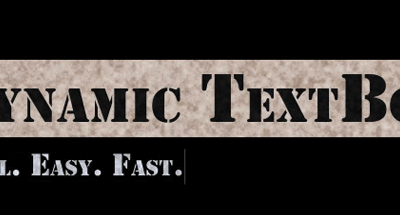 Dynamic TextBox v10.1 Script For After Effect