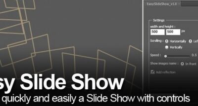 Easy Slide Show v1.1 Script For After Effect