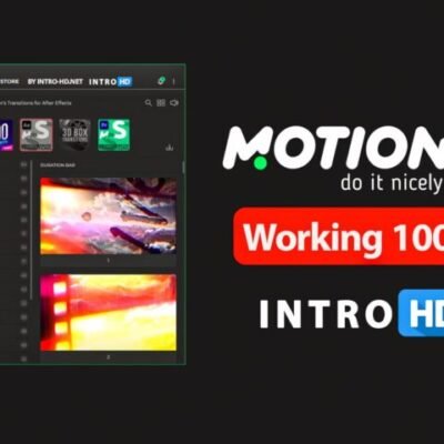 Motion Bro v4 Script For After Effect And Premiere