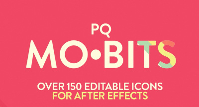 PQ MoBits 1.0 Editable Icons For After Effects