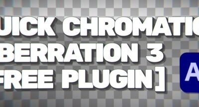 Quick Chromatic Aberration v3.2 Script For After Effect