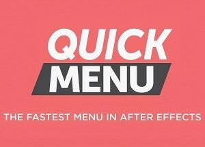 Quick Menu v3.1.0 Script For After Effect