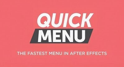 Quick Menu v3.1.0 Script For After Effect