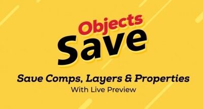 Save Objects v1.1.2 Scripts For After Effect