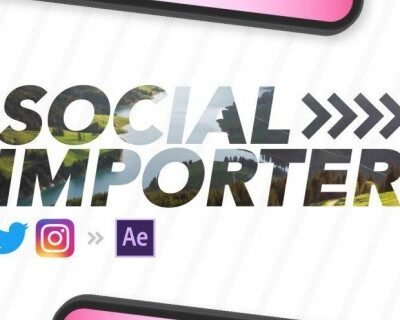 Social Importer 1.0.3 For After Effects