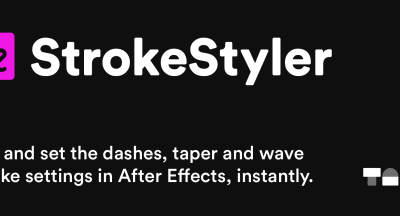 StrokeStyler v1.0 Script For After Effect