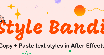 Style Bandit v1.0 Script For After Effect