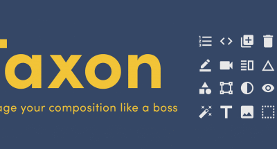 Taxon v1.1.3 Script For After Effect