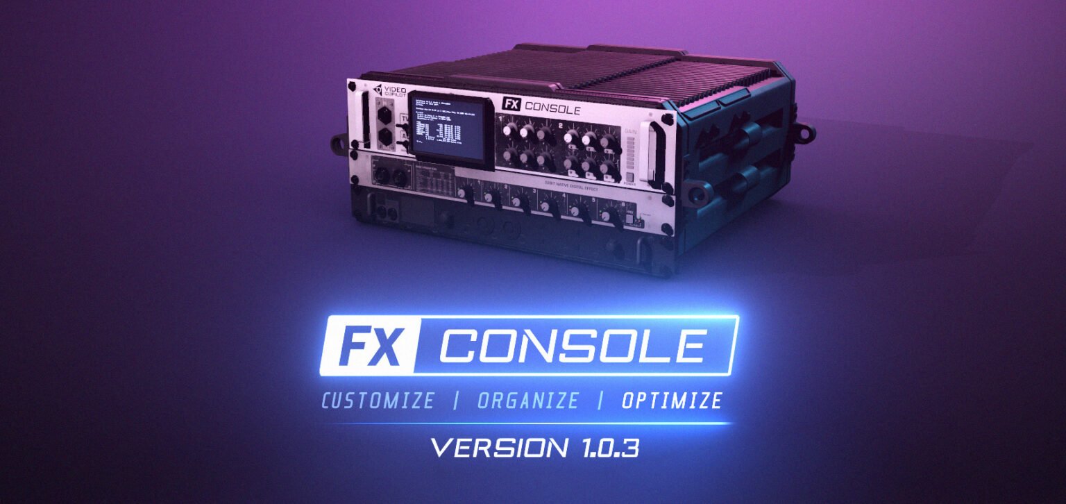 Video Copilot FX Console V1 0 5 Visualstorms Video copilot fx console v1 0 5 visualstorms