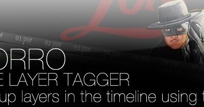 Zorro-The Layer Tagger v1.6 Script For After Effect
