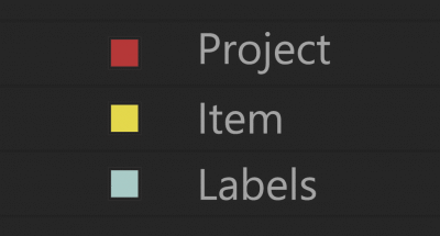 project Item Labels v1.5 Script For After Effect