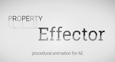 property Effector v1.01 Script For After Effect