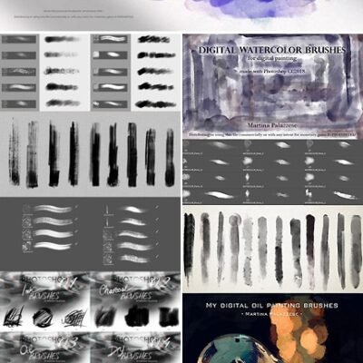 10 Sets Of Drawing Brushes For Photoshop