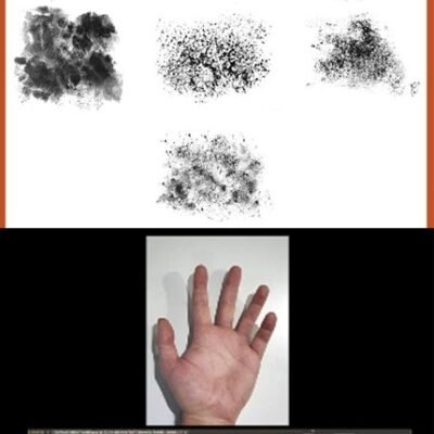 10 Skin Scratches Photoshop Brushes Pack