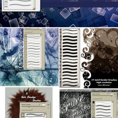 130 Multipurpose Brushes Pack For Photoshop