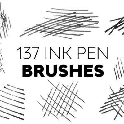 137 Ink Pen Brushes