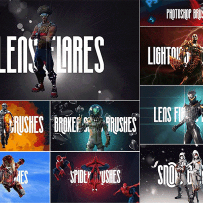 25 Awesome Brushes Pack For Photoshop