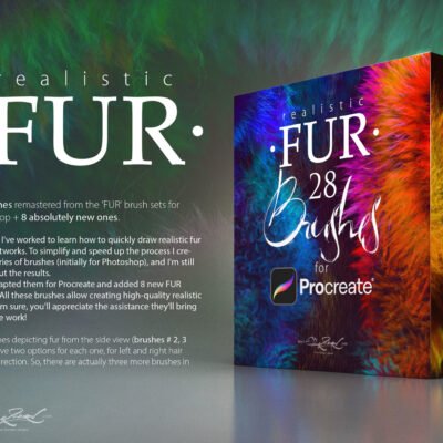 28 Realistic FUR Photoshop Brushes