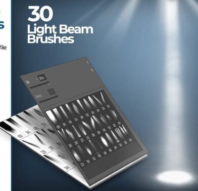 30 Light Beam Brushes