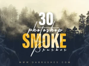 30 Smoke Photoshop Brushes