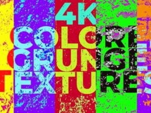 5 Colored Grunge Textures