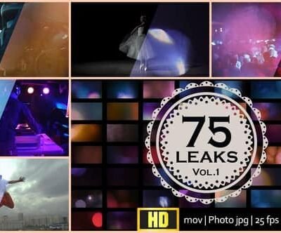 75 Real Light Leaks And Bokeh