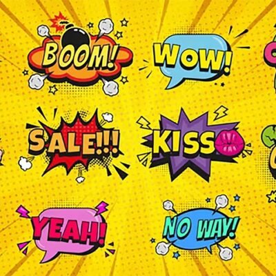 Comic Bubbles Pack