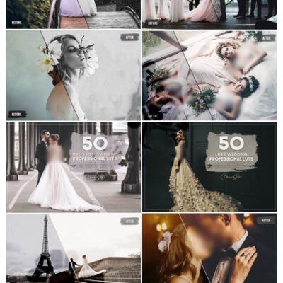200 Wedding LUTs Pack