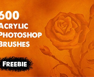 Acrylic Brushes Bundle For Photoshop