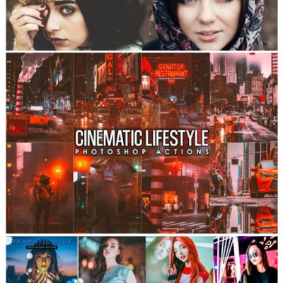 Cinematic And Instagram Photoshop Actions