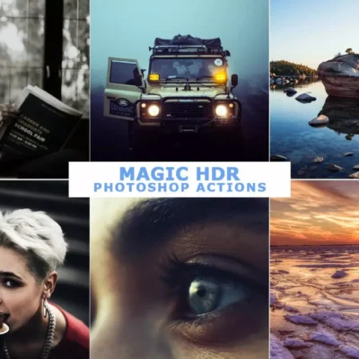 CreativeMarket 50 Magic HDR Photoshop Actions