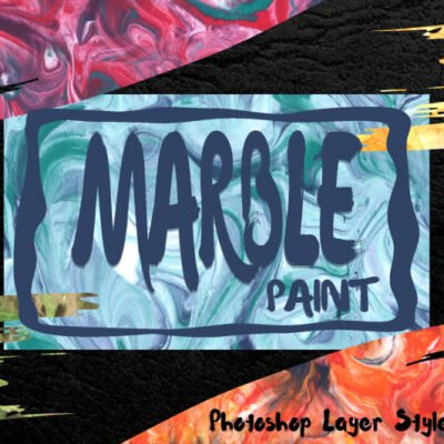 Marble Paint Styles For Photoshop