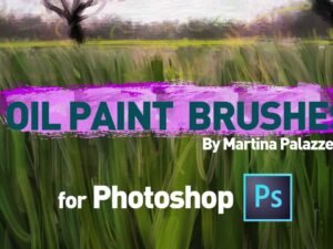 Oil Paint Photoshop Brushes Pack