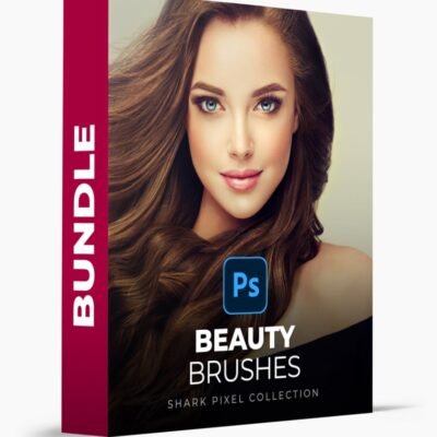 Shark Pixel Photoshop Beauty Brushes Bundle