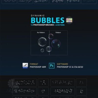 Water Bubbles Photoshop Brushes