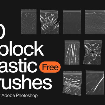 Ziplock Plastic Brushes For Photoshop