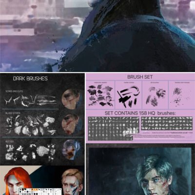 Collection Of Artistic Brushes For Photoshop