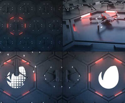 Drone Logo For After Effects