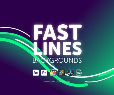 Fast Lines Backgrounds