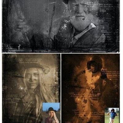 GraphicRiver 1920 Old Photo Photoshop Action