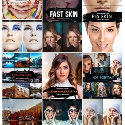 GraphicRiver 6 Premium Packs Photoshop Actions