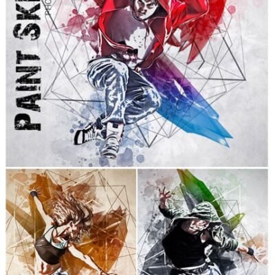 GraphicRiver Paint Sketch Photoshop Action