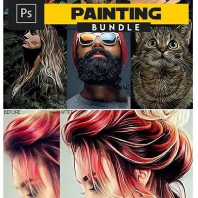 GraphicRiver Painting Bundle Photoshop Actions