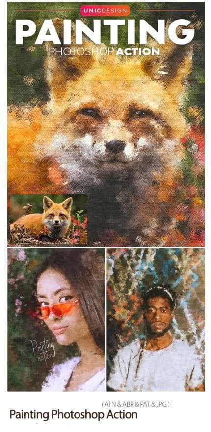 GraphicRiver Painting Photoshop Action 02 GraphicRiver Painting Photoshop Action 02