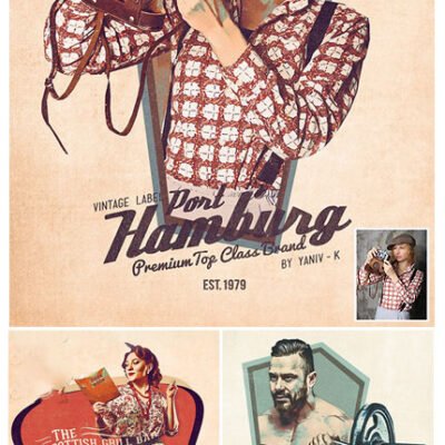GraphicRiver RetroPoster Photoshop Action